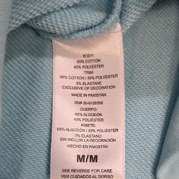 Life Is Good Blue and Purple Peace Love Dogs Sweatshirt - Picture 8 of 8